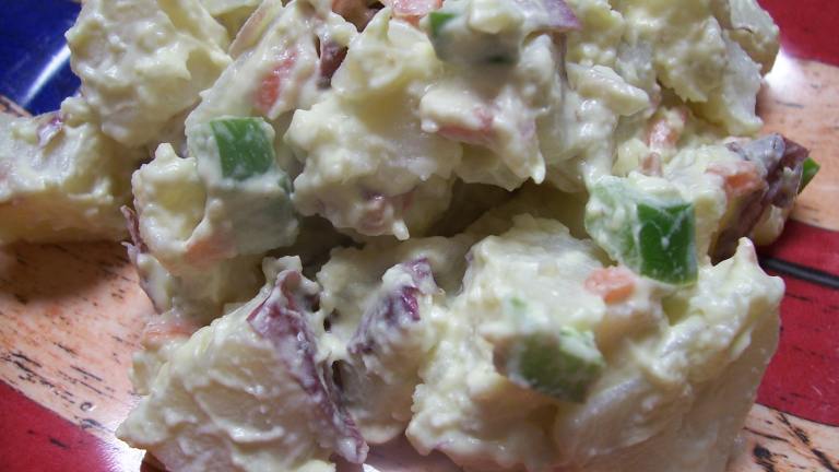 The Rainbow's Potato Salad Created by HeatherFeather