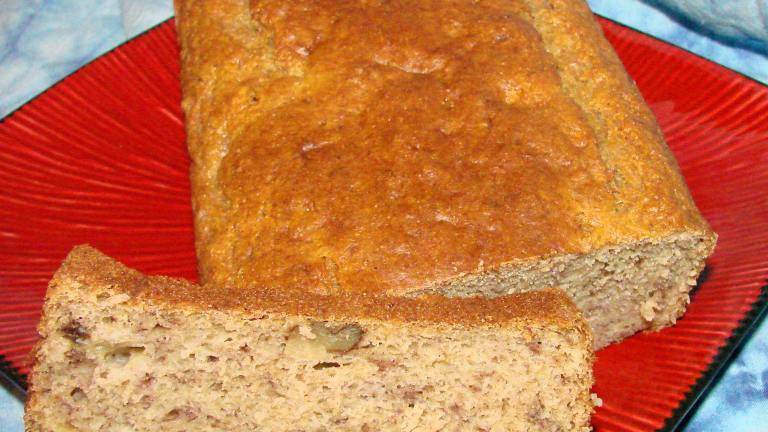 Banana Nut Bread With Yogurt and Whole Wheat Flour Created by Boomette