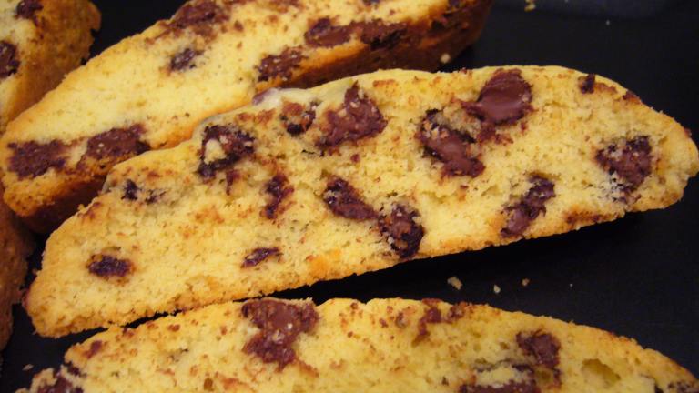 Chocolate Anise Cookies Biscotti created by cookiedog