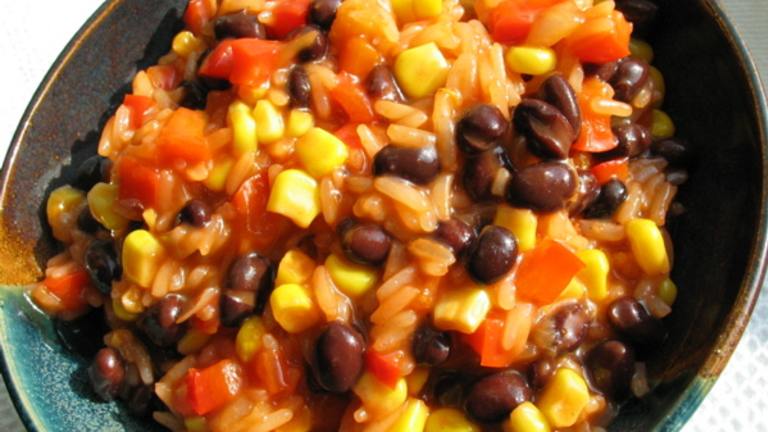 BBQ Black Beans and Rice created by flower7