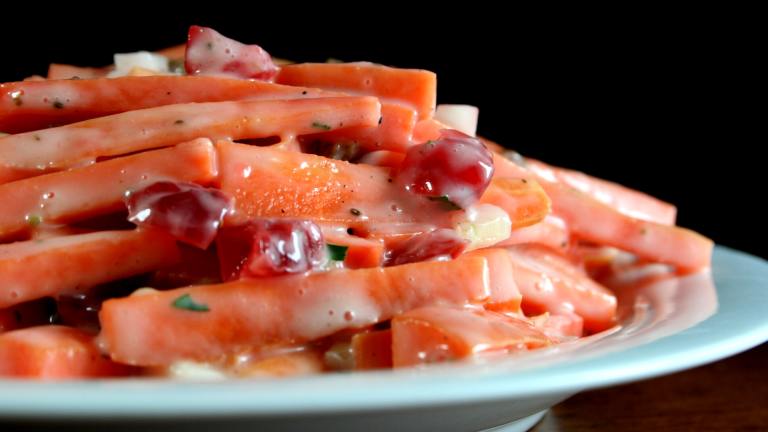 Carrot & Cranberry Salad created by Chef floWer