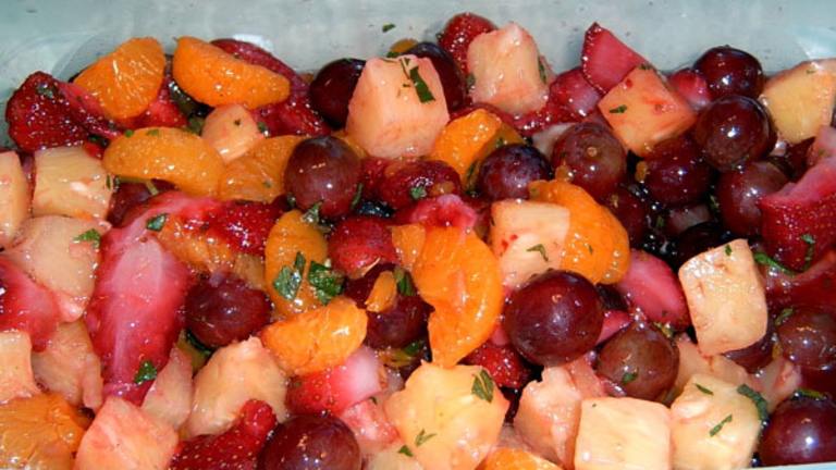 Minted Fruit Salad Created by Outta Here