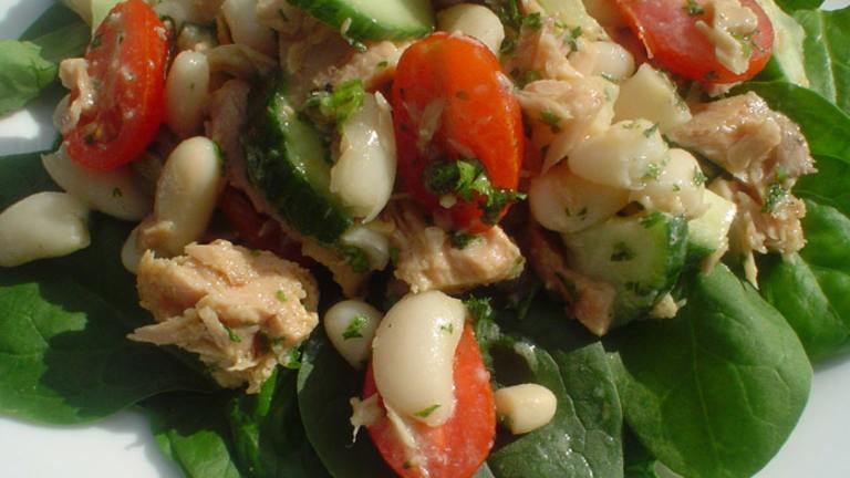 Tuna, Bean and Lemon Salad created by Stardustannie