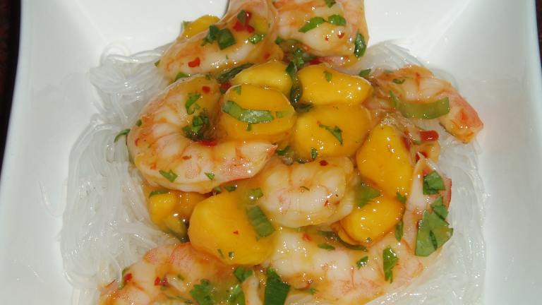Shrimp and Mango Salad With Glass Noodles created by AmandaInOz