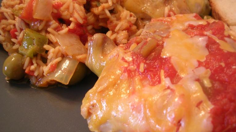 Oven-Baked Spanish Chicken With Rice created by Samantha in Ut