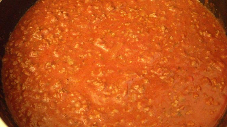 Molidol's Meaty Spaghetti Sauce Created by mums the word