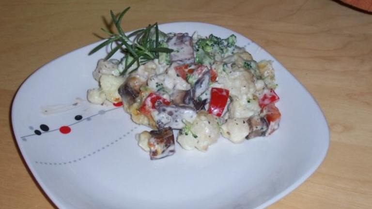 Creamy Portabella Gratin Created by I Cook Therefore I 