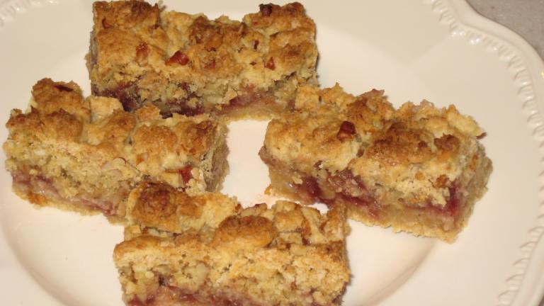 Cherry Oat Bars (From a Cake Mix) Created by CookinDiva