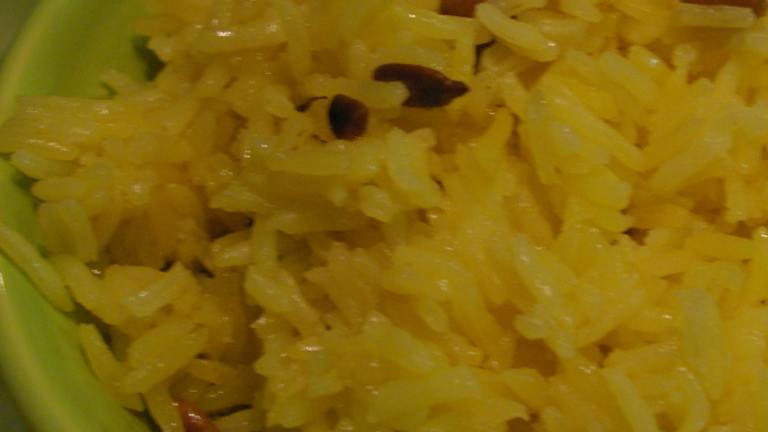 Yellow Rice With Sesame Seeds Created by Redsie