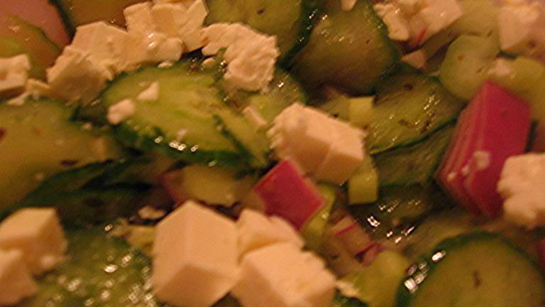 Cucumber Onion Salad created by Dreamer in Ontario