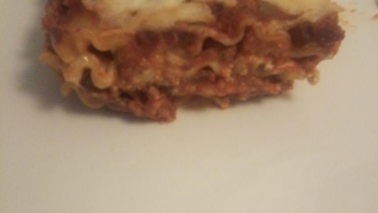 Petite Lasagna for 2 or 3 Created by Lena S.