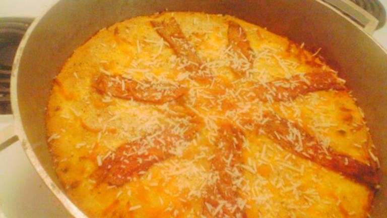 Baked Italian Macaroni & Cheese Created by 2Bleu