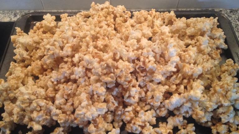 Fast and Easy Caramel Popcorn created by Natalie L.