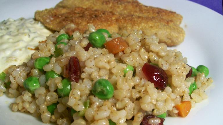 Brown Rice With Vegetables Created by Sharon123
