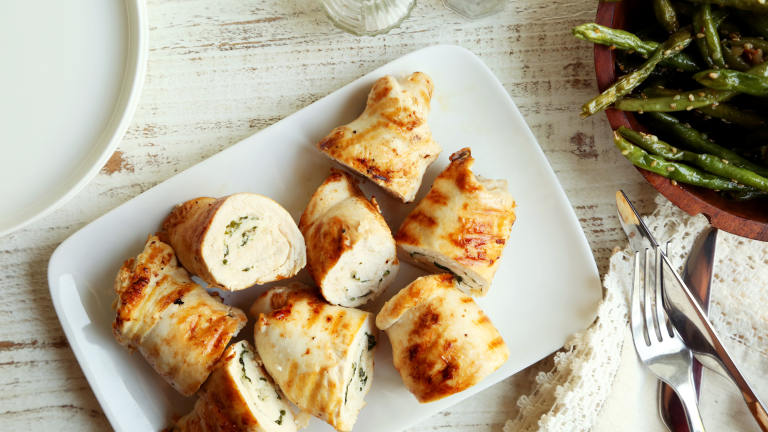 Basil & Garlic-Stuffed Chicken