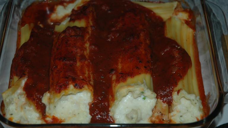 Four Cheese Cannelloni Created by Sweetiebarbara