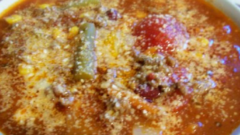 Homestyle Minestrone Soup created by lauralie41