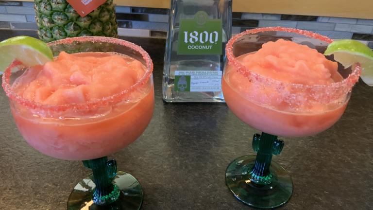 Frozen Watermelon Margaritas for a Crowd Created by ColoradoCooking