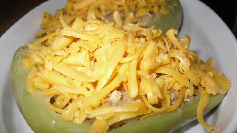 Chayote With Cheese (Stuffed & Baked) Created by Oliver  Fischers Mo