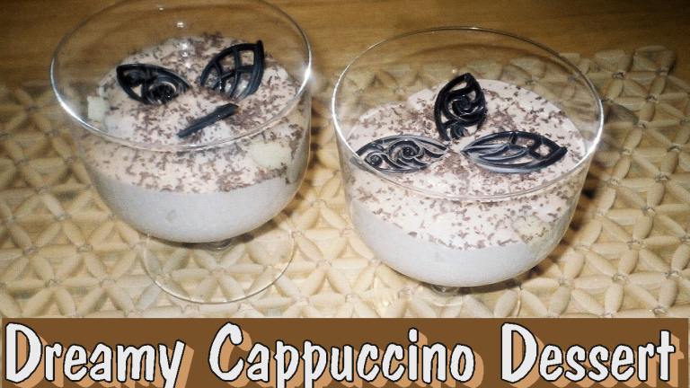 Dreamy Cappuccino Dessert Created by Julie Bs Hive
