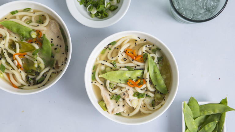 Chicken and Noodle Miso Soup created by Billy Green