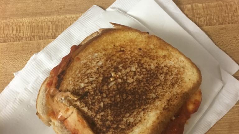 Pizza Grilled Cheese Created by Anonymous