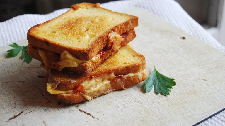 Pizza Grilled Cheese created by Swirling F.