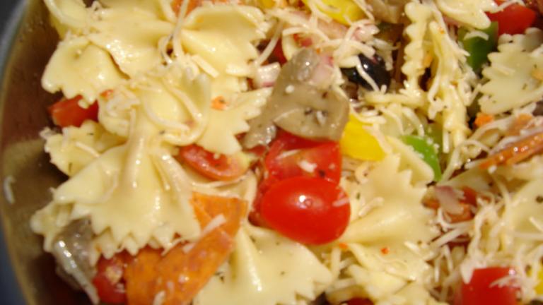 Pizza Salad Created by lets.eat