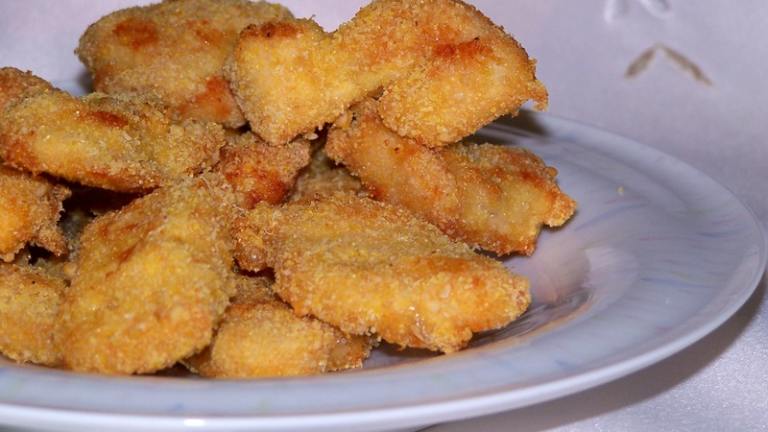 Baked Cheesy Chicken Nuggets (No Bread Coating) created by Mme M