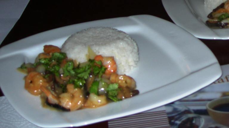 Ginger Prawns created by Chef Nado