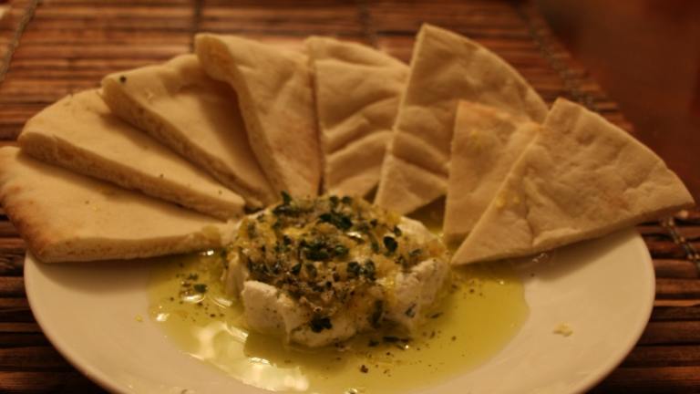 Herb and Lemon Goat Cheese Spread Created by Dr. Jenny