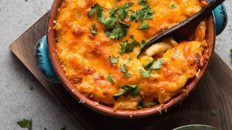 Macaroni Vegetable Cheese Pie created by The Food Gays