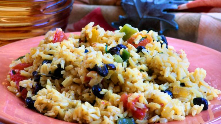 Black Bean & Yellow Rice Salad Created by NcMysteryShopper