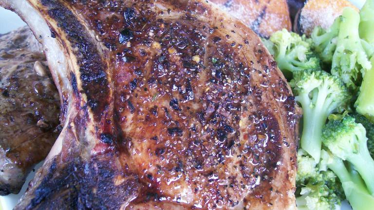 Easy Grilled/Broiled Pork Chops created by Crafty Lady 13