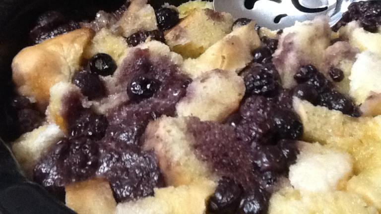 Slow Cooker Raspberry Bread Pudding created by crn62