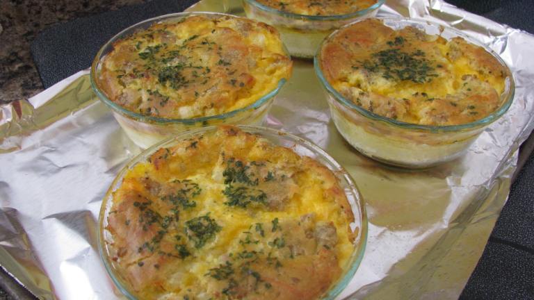 Easy Ham, Cheese, Egg Quiche Created by Bonnie Young
