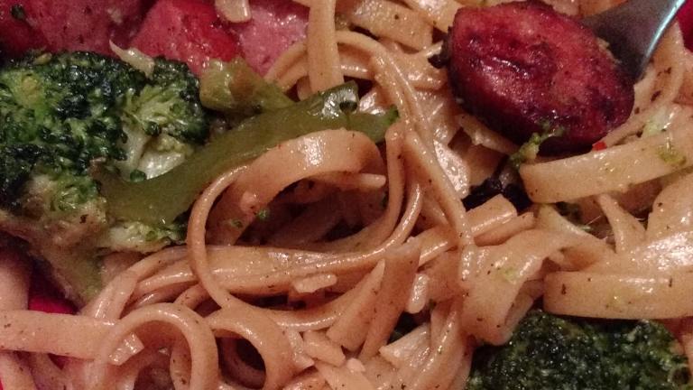 Penne With Sausage and Broccoli Created by Monsi T.