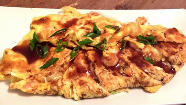 Chinese Shrimp Omelette Created by Anonymous