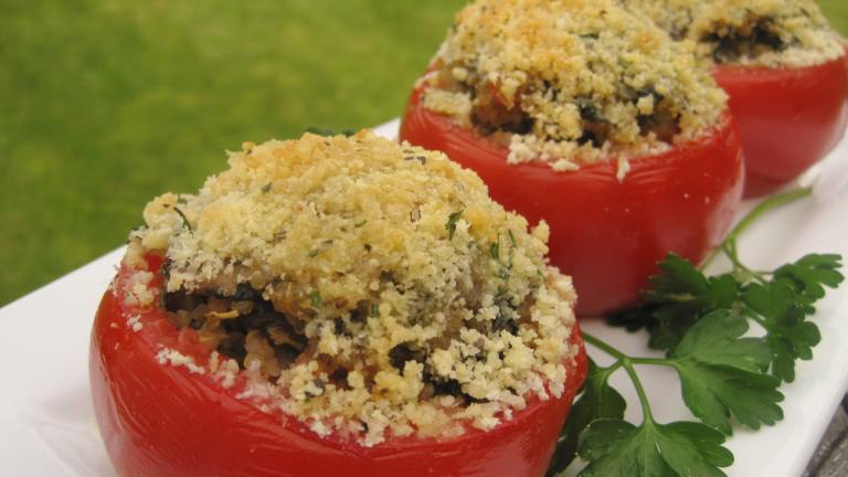 Baked Stuffed Tomatoes Created by Lynn in MA