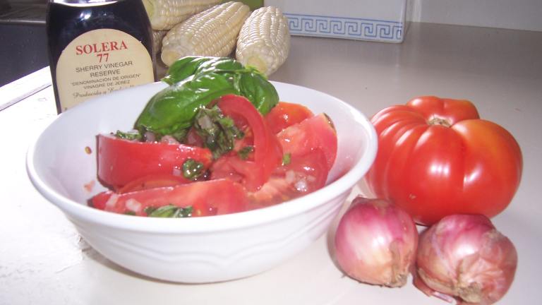 Fresh Tomato-Basil Salad/Weight Watchers Created by Queenkungfu