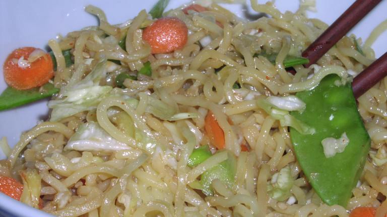 Oriental Cold Noodle Salad (Low Fat/Vegetarian) created by teresas