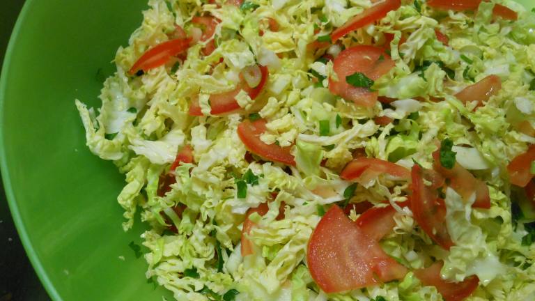 Lebanese Cabbage Salad Created by JustJanS