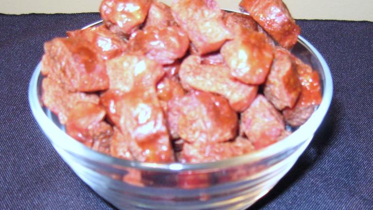Dried Chicken Weiner Treats Created by mary winecoff