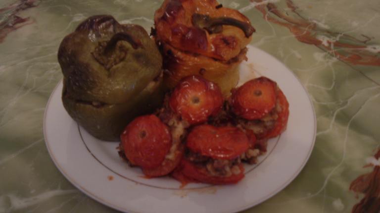 Petits Farcis - Provençe Stuffed Baked Vegetables Created by Um Safia