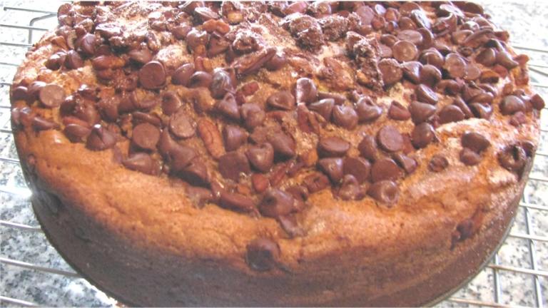 Chocolate Chip Coffee Cake Created by out of here