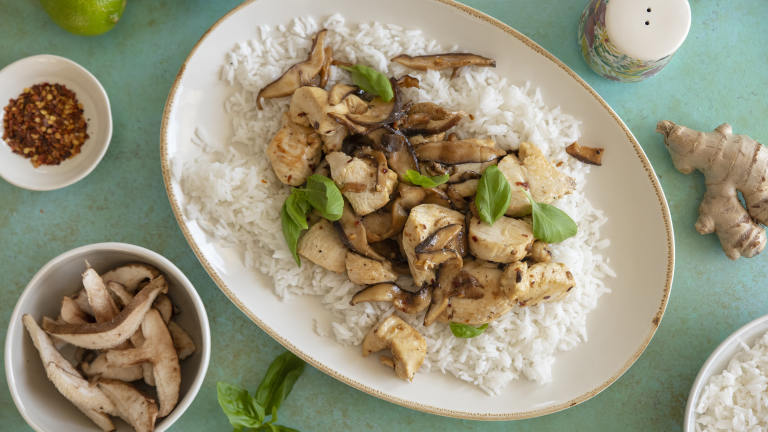Tender Thai Chicken with Basil Created by Ivansocal