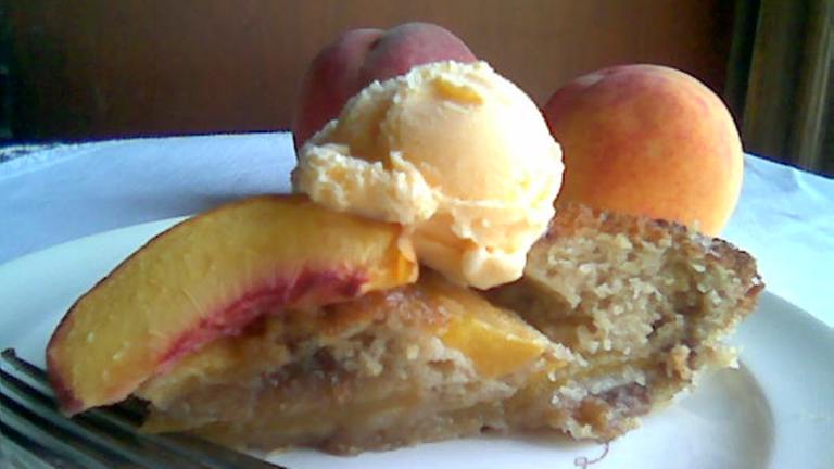 Caramel Peach Pie Created by Debber