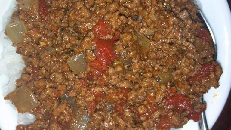 Ground Beef Curry (Kima Curry) Created by Storm Serpent