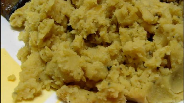 Seasoned Mashed Lentils created by Kitty Z