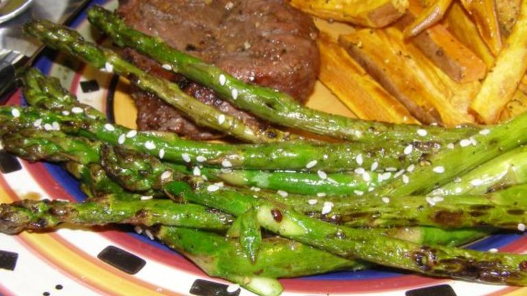 Grilled Sesame Asparagus created by DuChick